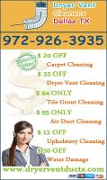 Dryer Vent Cleaners Dallas TX image 1